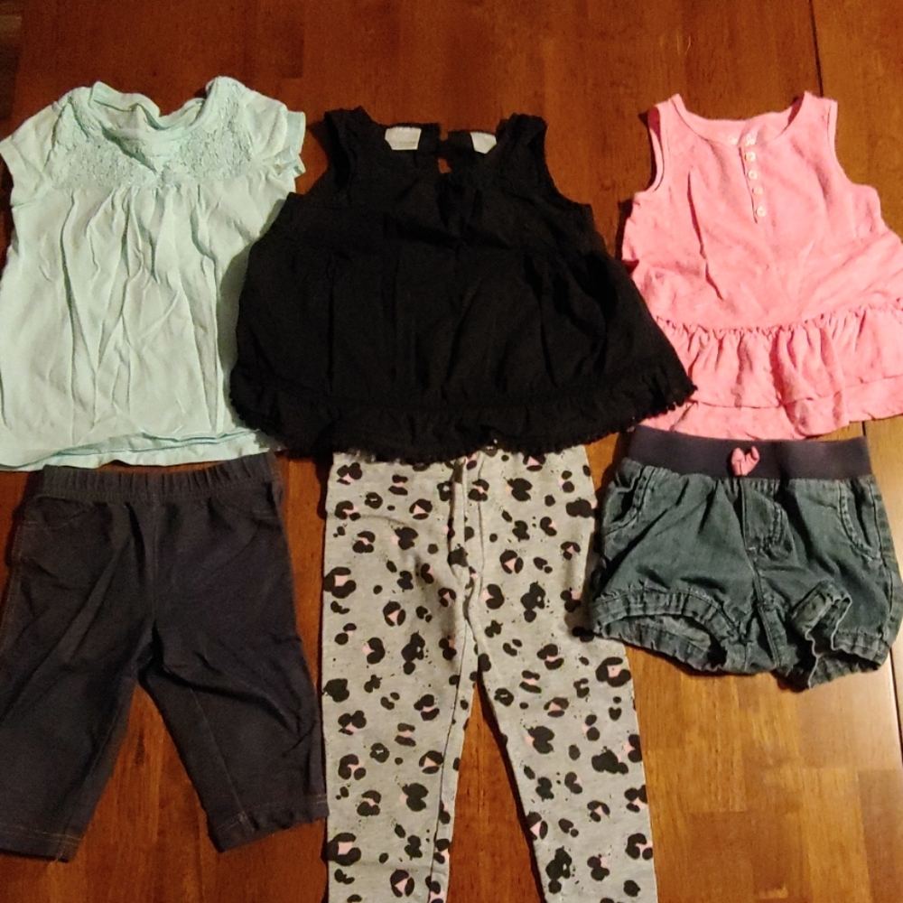 Three girls outfits 24m/2t